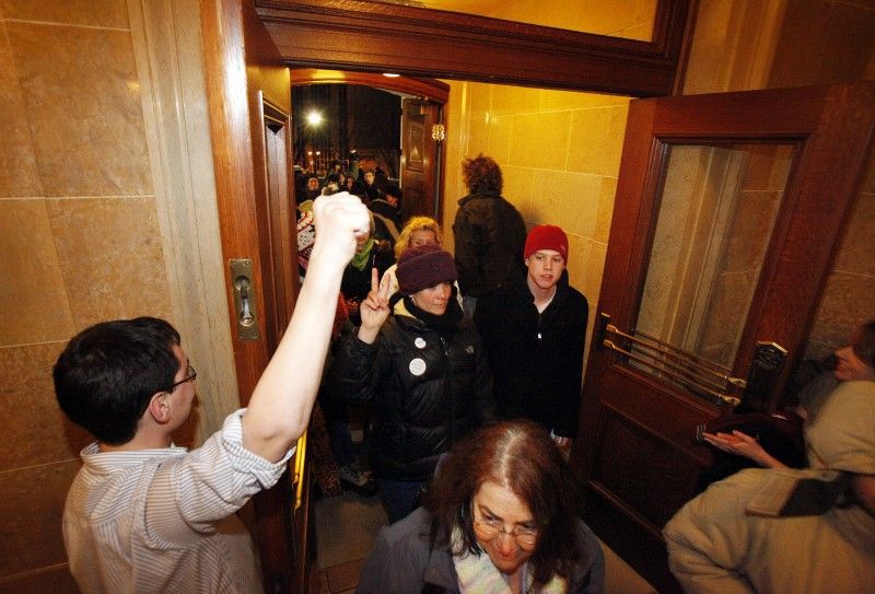 Protesters